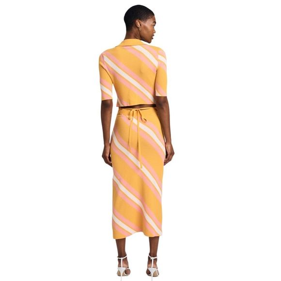 Derek Lam 10 Crosby Aurelia Waist Tie Sweater Dress - Size Small - Picture 4 of 7